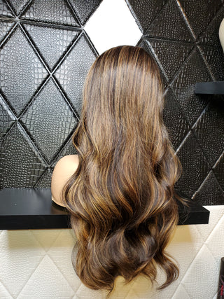 13x6 Pre-made Lace Front 24" Wig